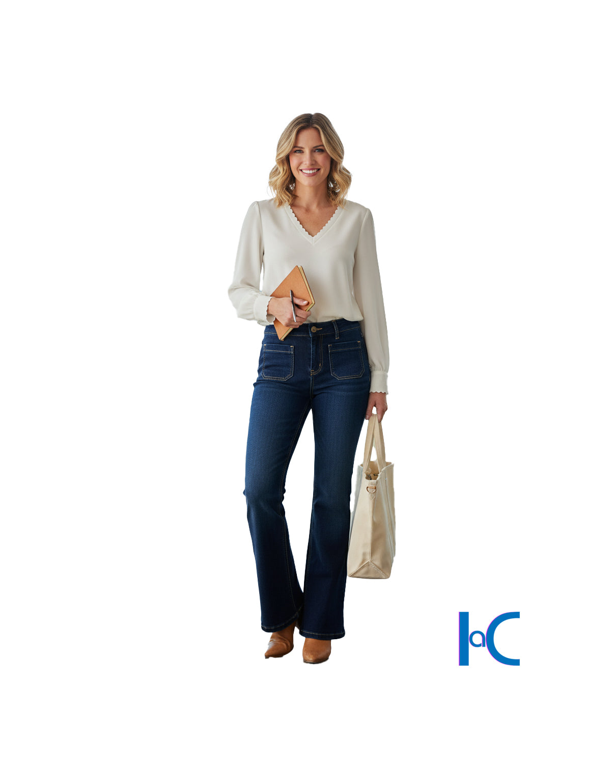 WOMEN'S CURVY COMFY HIGH-RISE JEANS