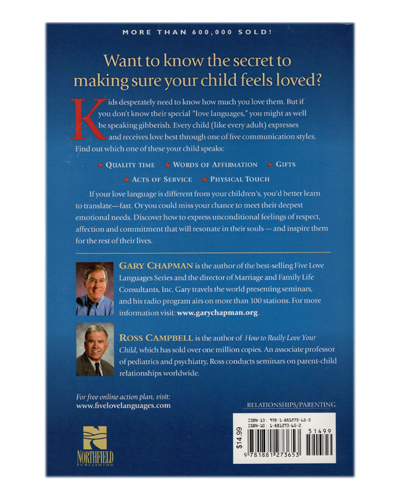 FIVE LOVE LANGUAGES OF CHILDREN (N)