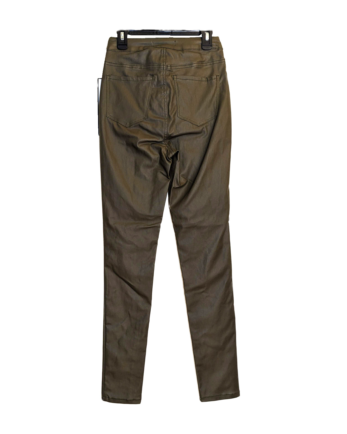 FAUX LEATHER SUPER HIGH-RISE LEGGINGS