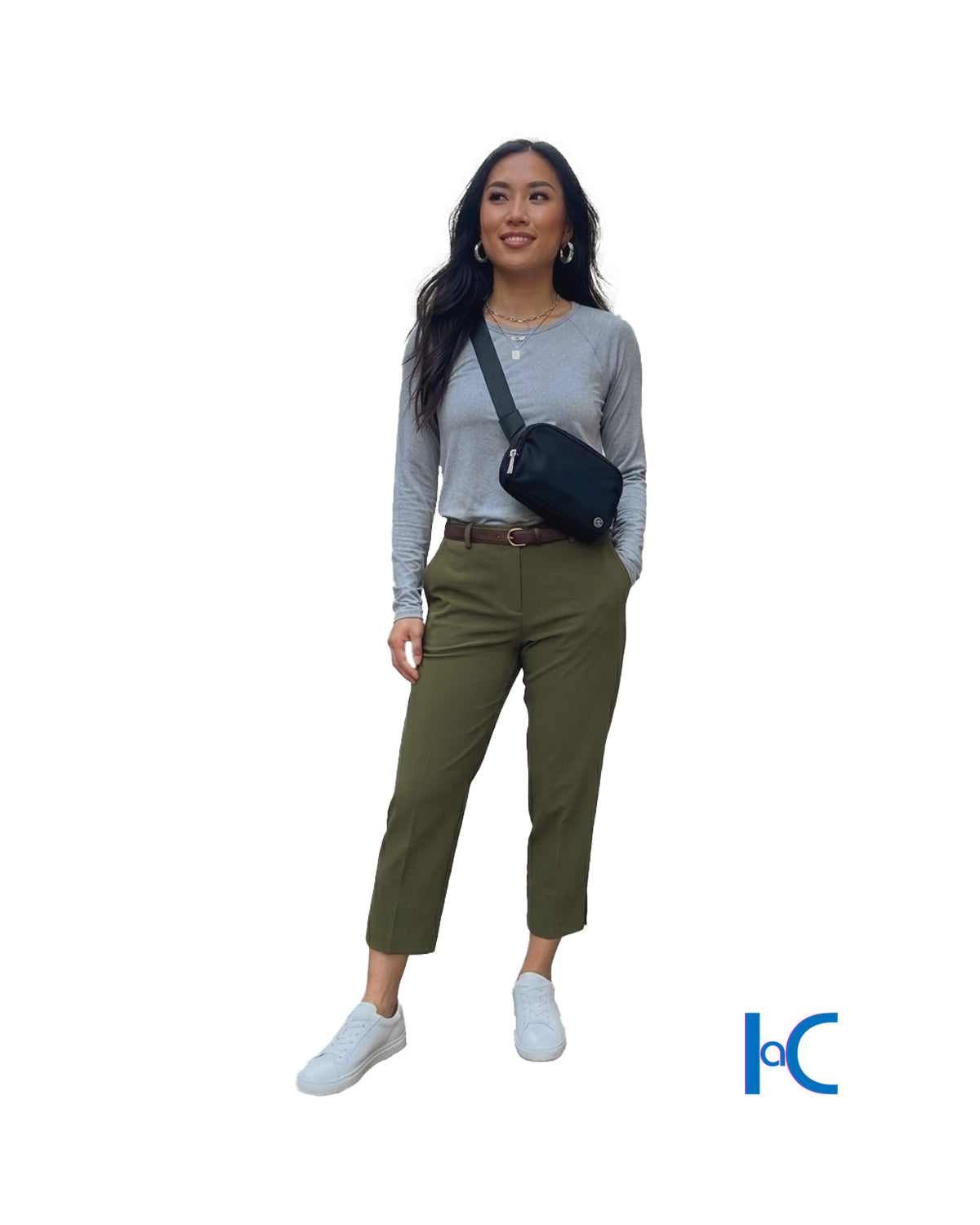 WOMEN'S SLIM-FIT ANKLE DRESS PANTS