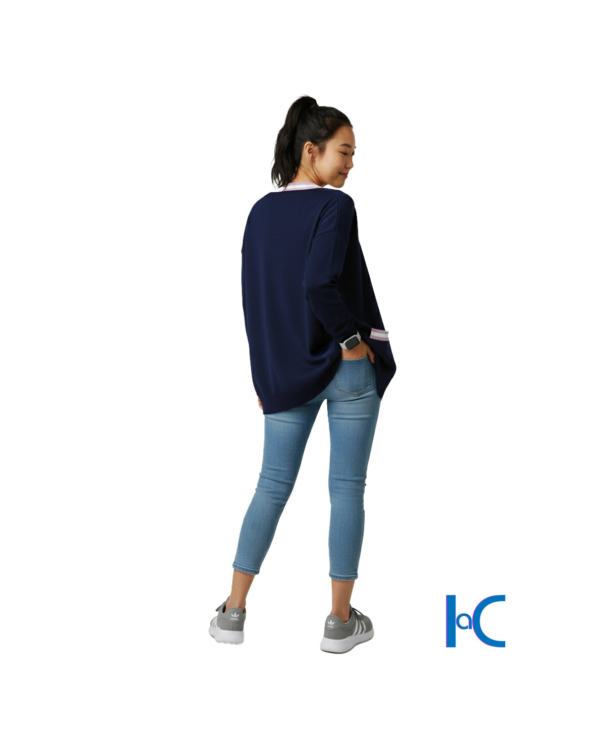 WOMEN'S BLAZING NAVY CARDIGAN