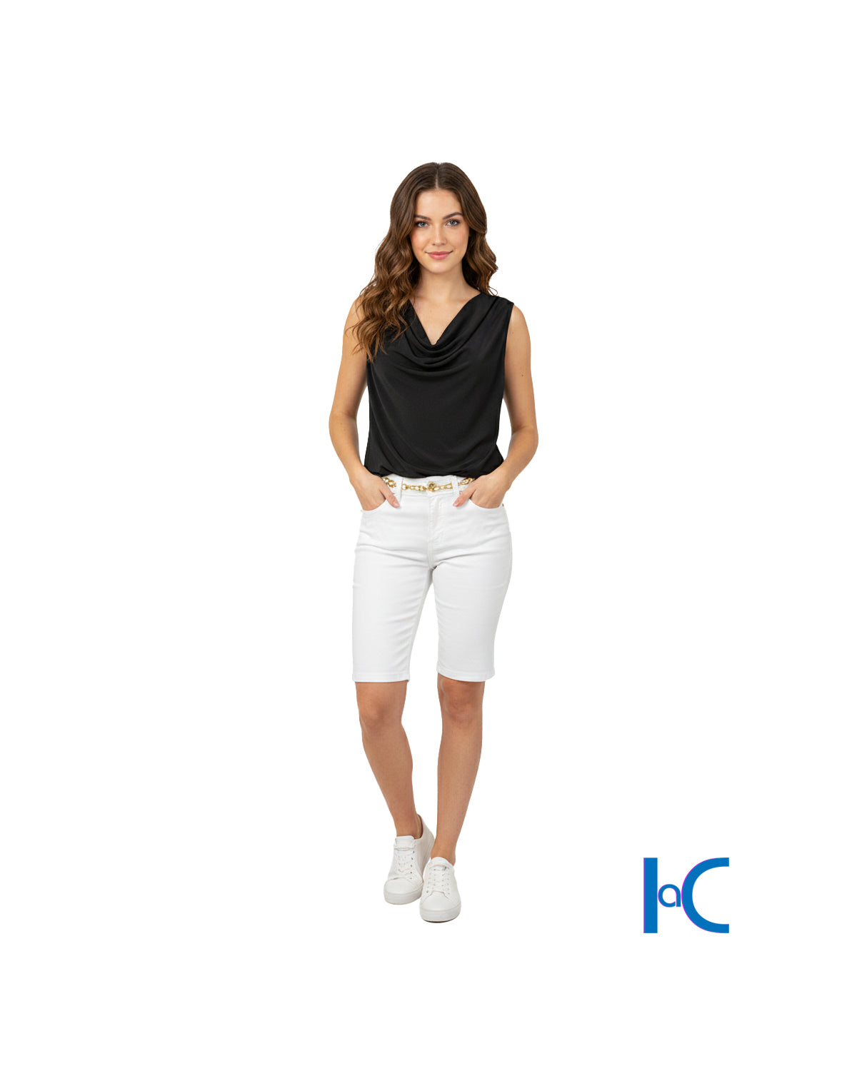 WOMEN'S HIGH-RISE BERMUDA SHORT