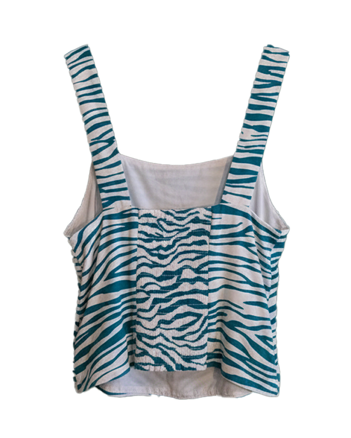 SAM ZEBRA WOMEN'S CROP TOP