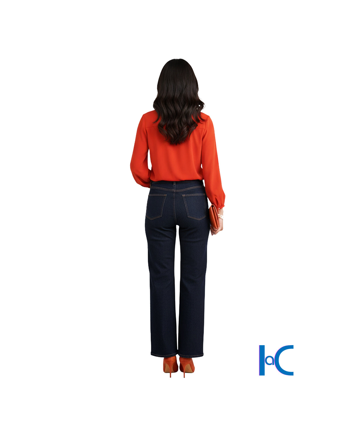 TROPICAL PUNCH SURPLICE BLOUSE