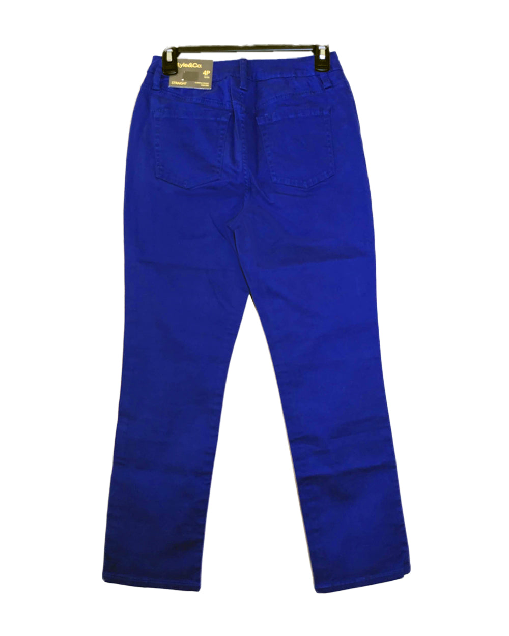 JAZZY BLUE STRAIGHT LEG PANTS