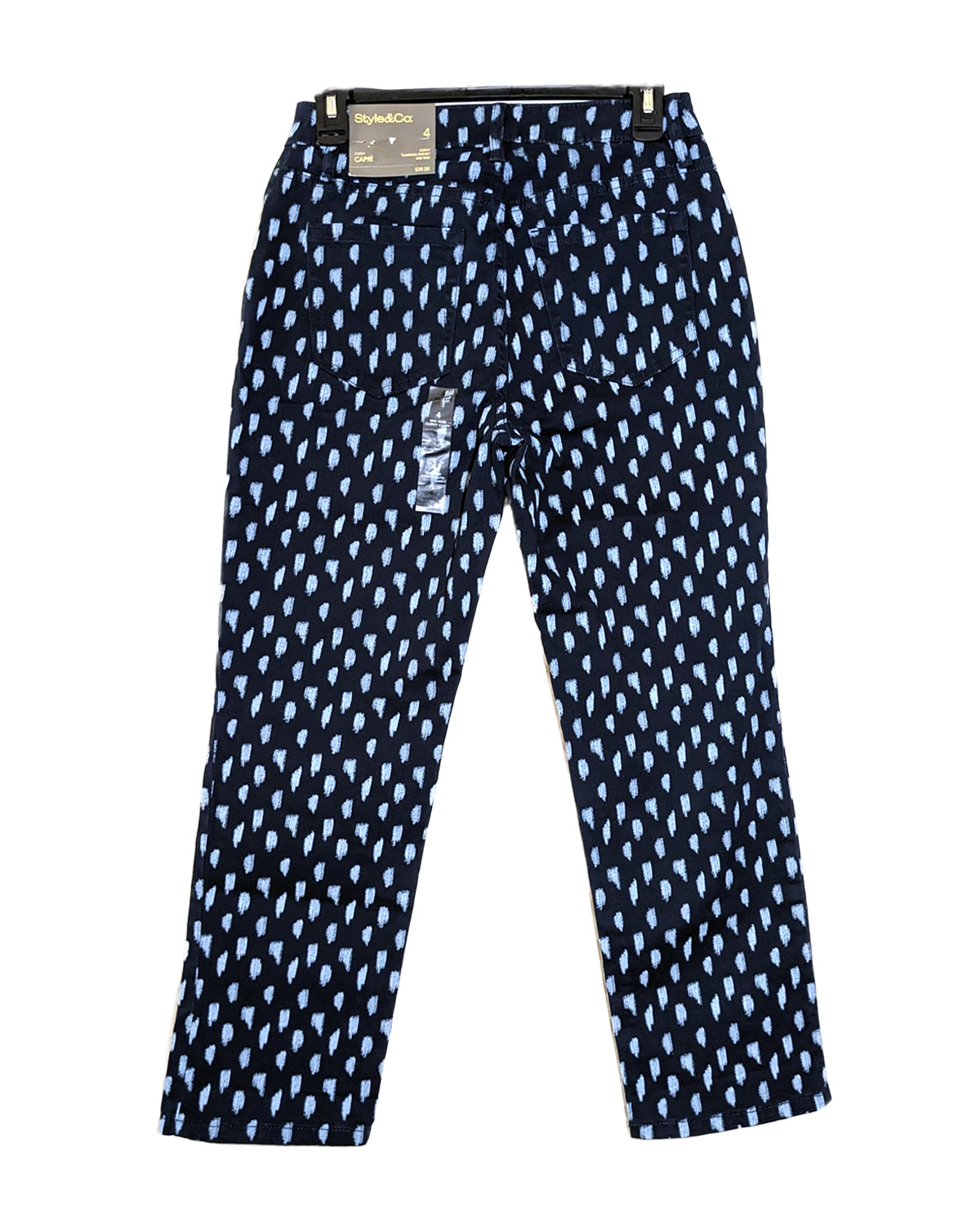 SKTCH BLOCKS SLIMMING POCKET CURVY CAPRI