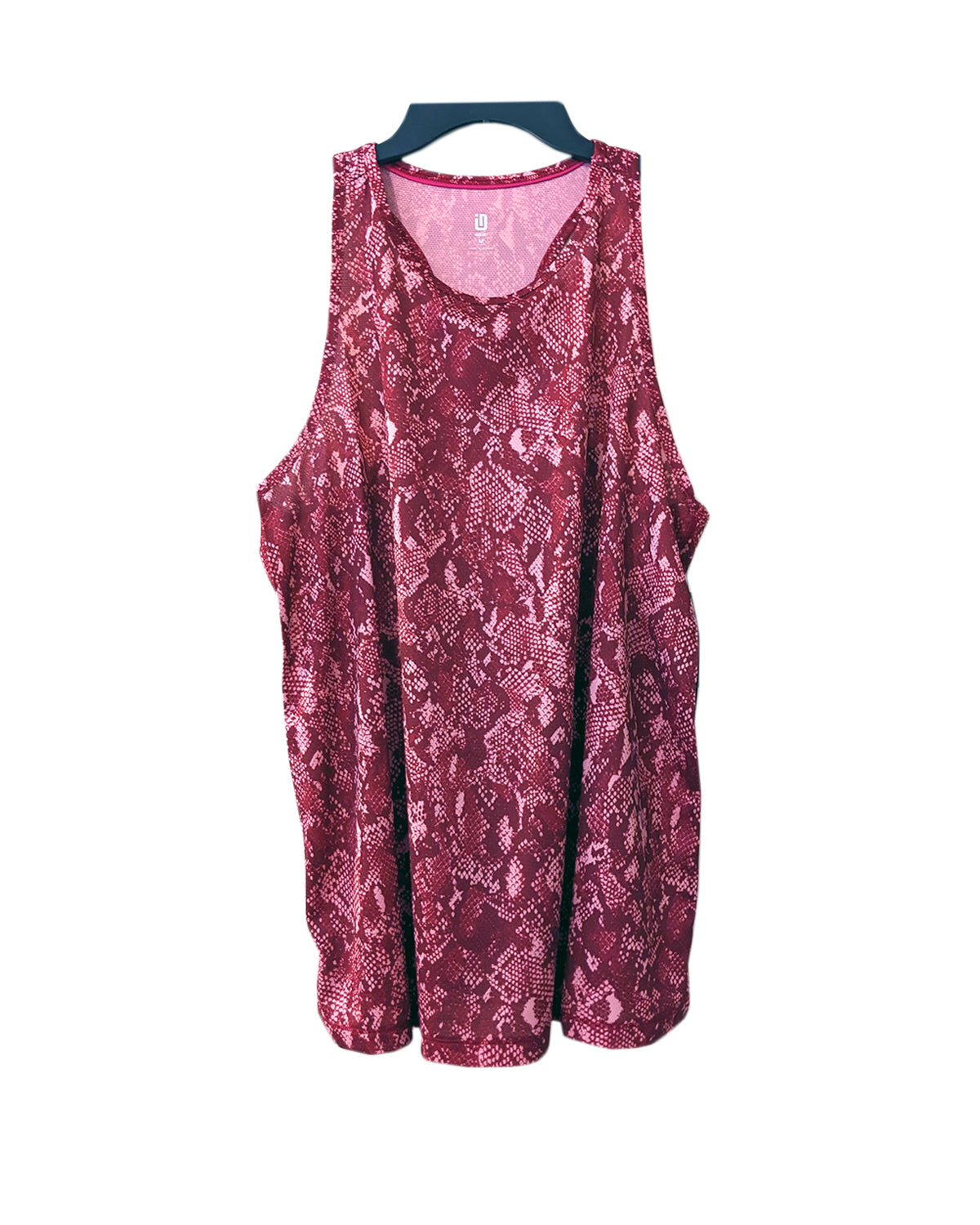 WOMEN'S SNAKESKIN PRINT TOP