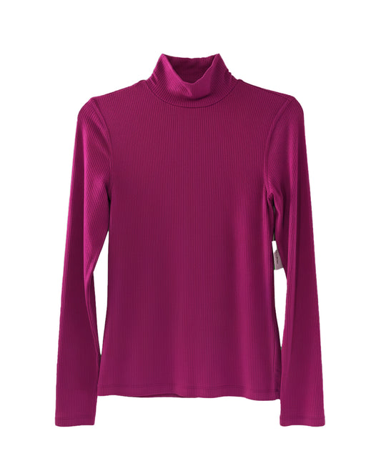 MOCK-NECK LONG-SLEEVE SHIRT