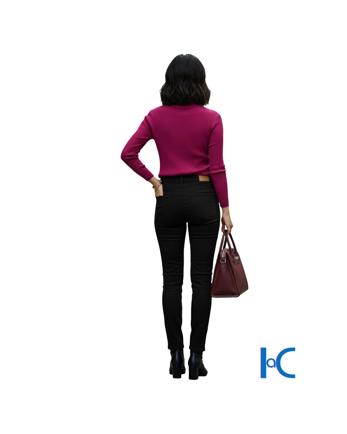 WOMEN'S MOCK-NECK LONG-SLEEVE SHIRT