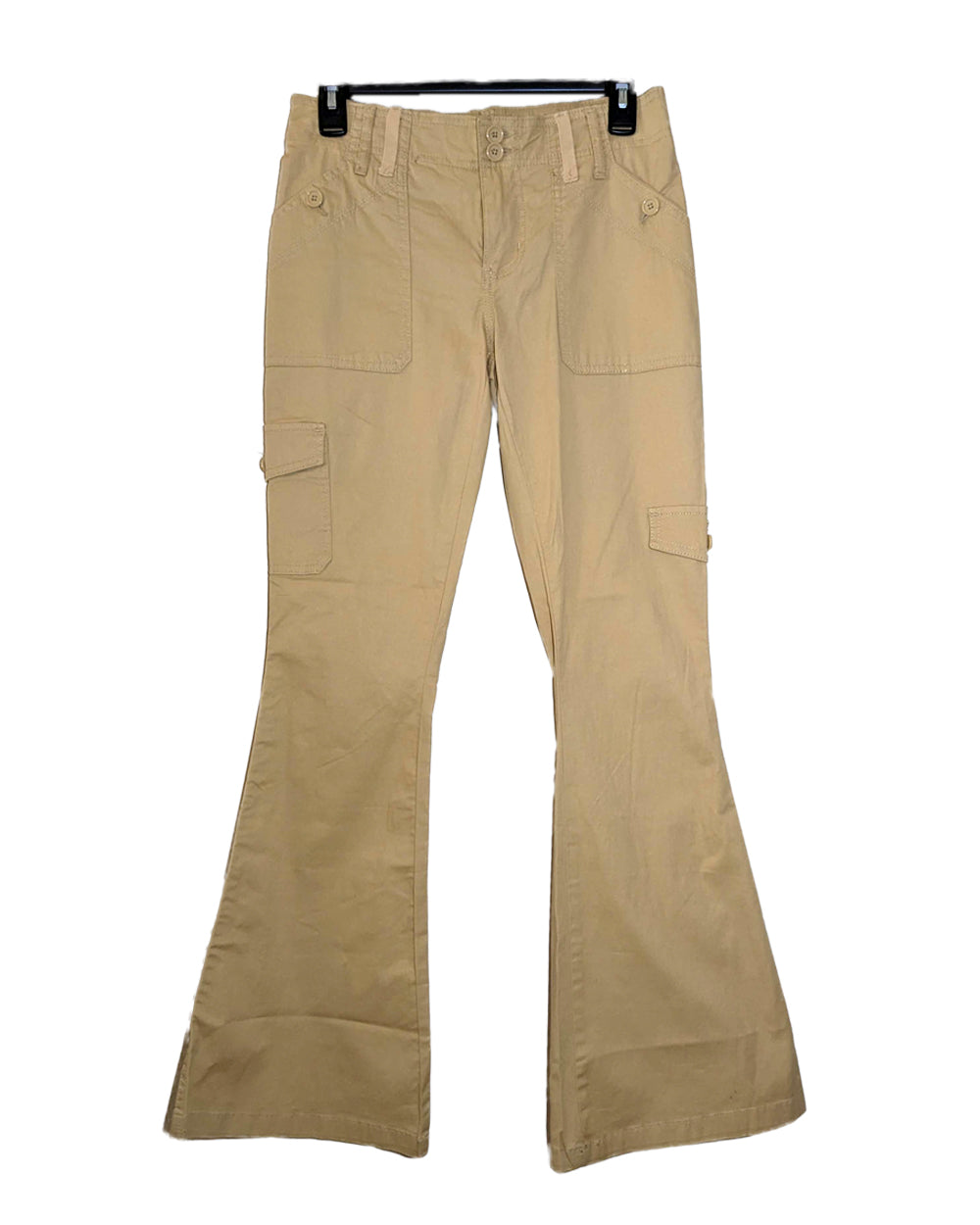 SUMMER CARGO FLARE LEG PANTS