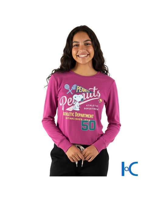SNOOPY 1950 JUNIOR'S LONG SLEEVE TEE