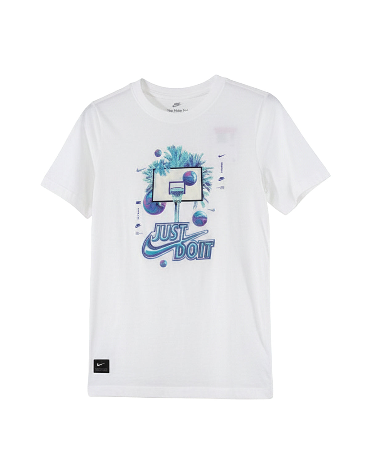 SWOOSH JUST DO IT GIRL'S T-SHIRT