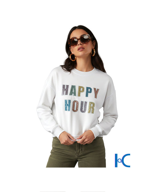 HAPPY HOURS WOMEN'S LONGSLEEVE TEE