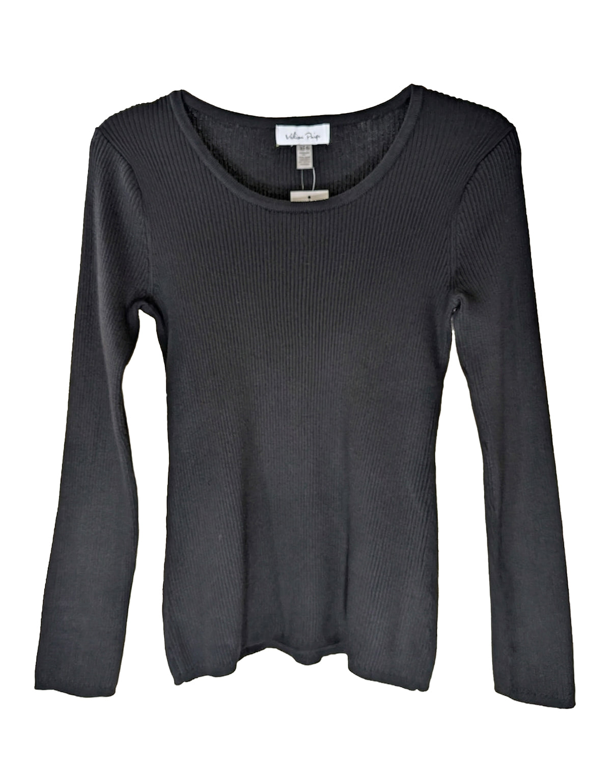 MELISSA PAIGE RIBBED KNIT TOP