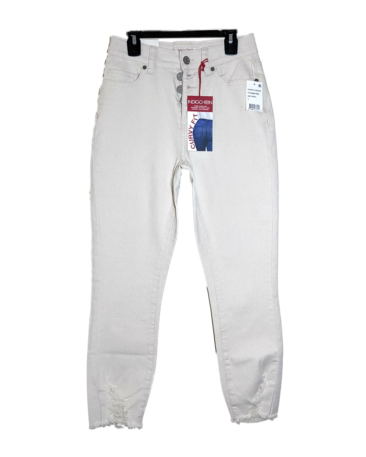 WOMEN'S CURVY MID-RISE CROPPED JEAN