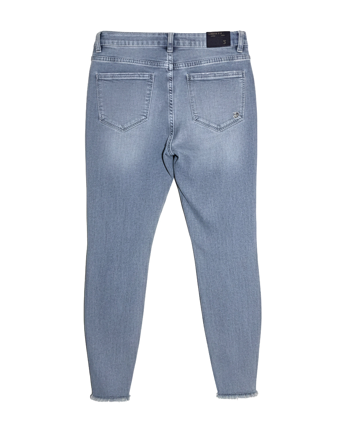 MID-RISE CURVY CROPPED JEANS