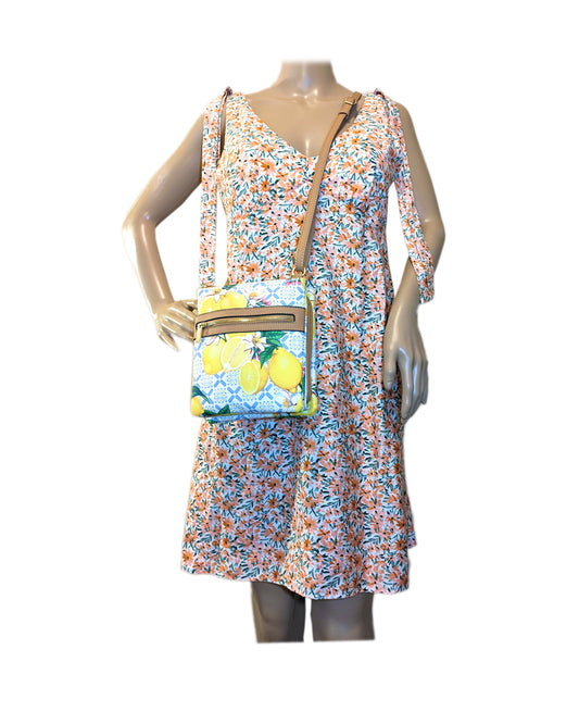 SLEEVELESS TEA-LENGTH DRESS