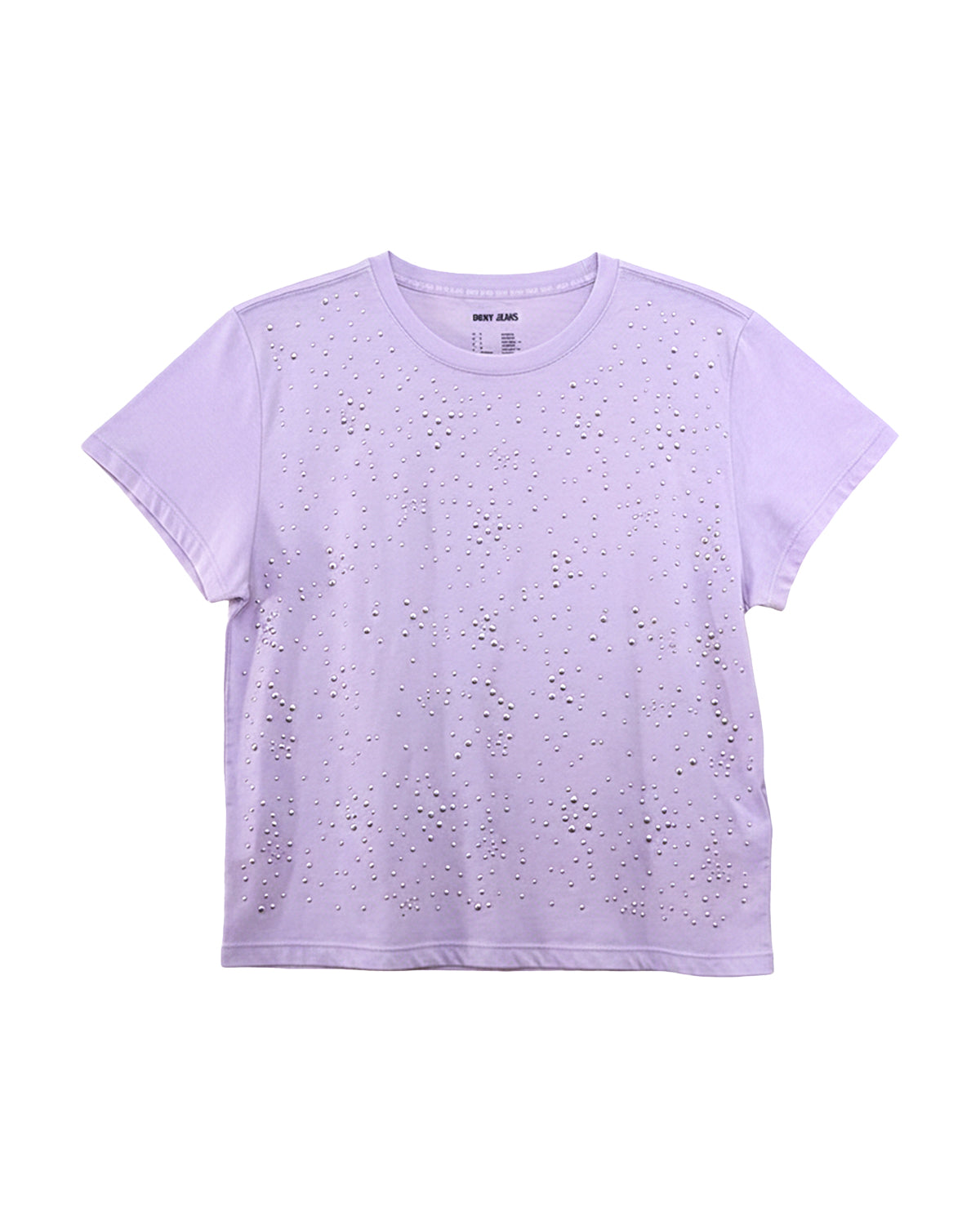 RHINSTONES CREWNECK WOMEN'S TOP