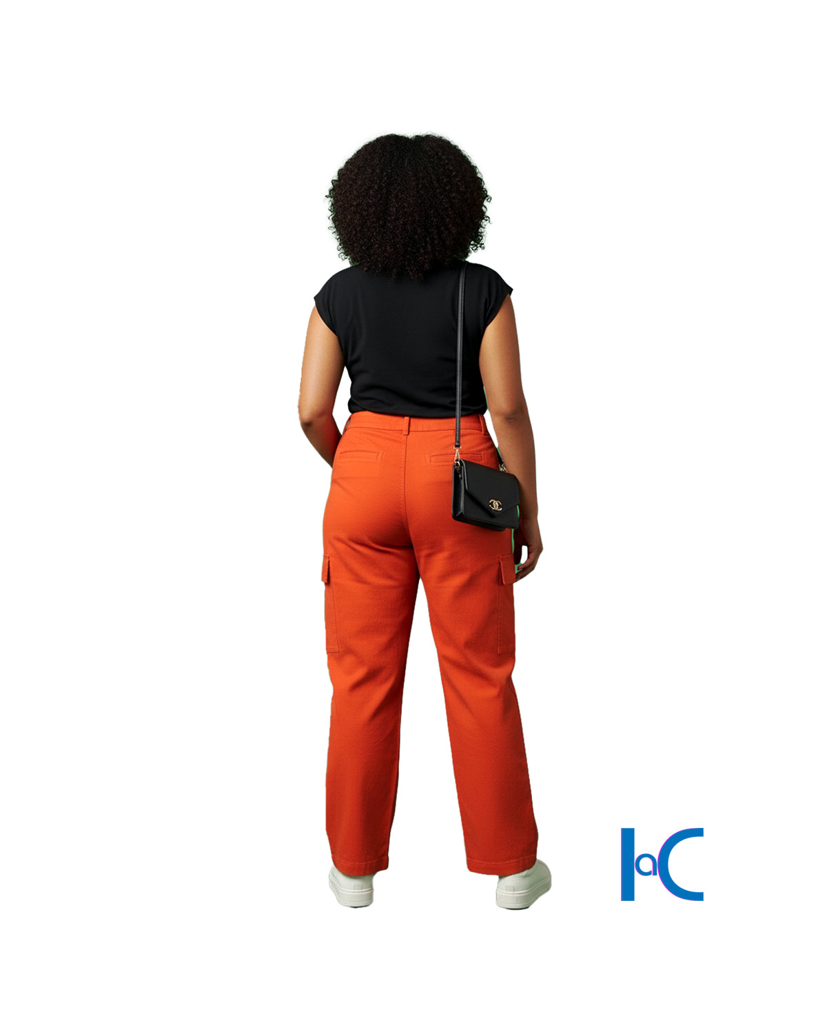 STRAIGHT WIDE-LEG CARGO PANTS