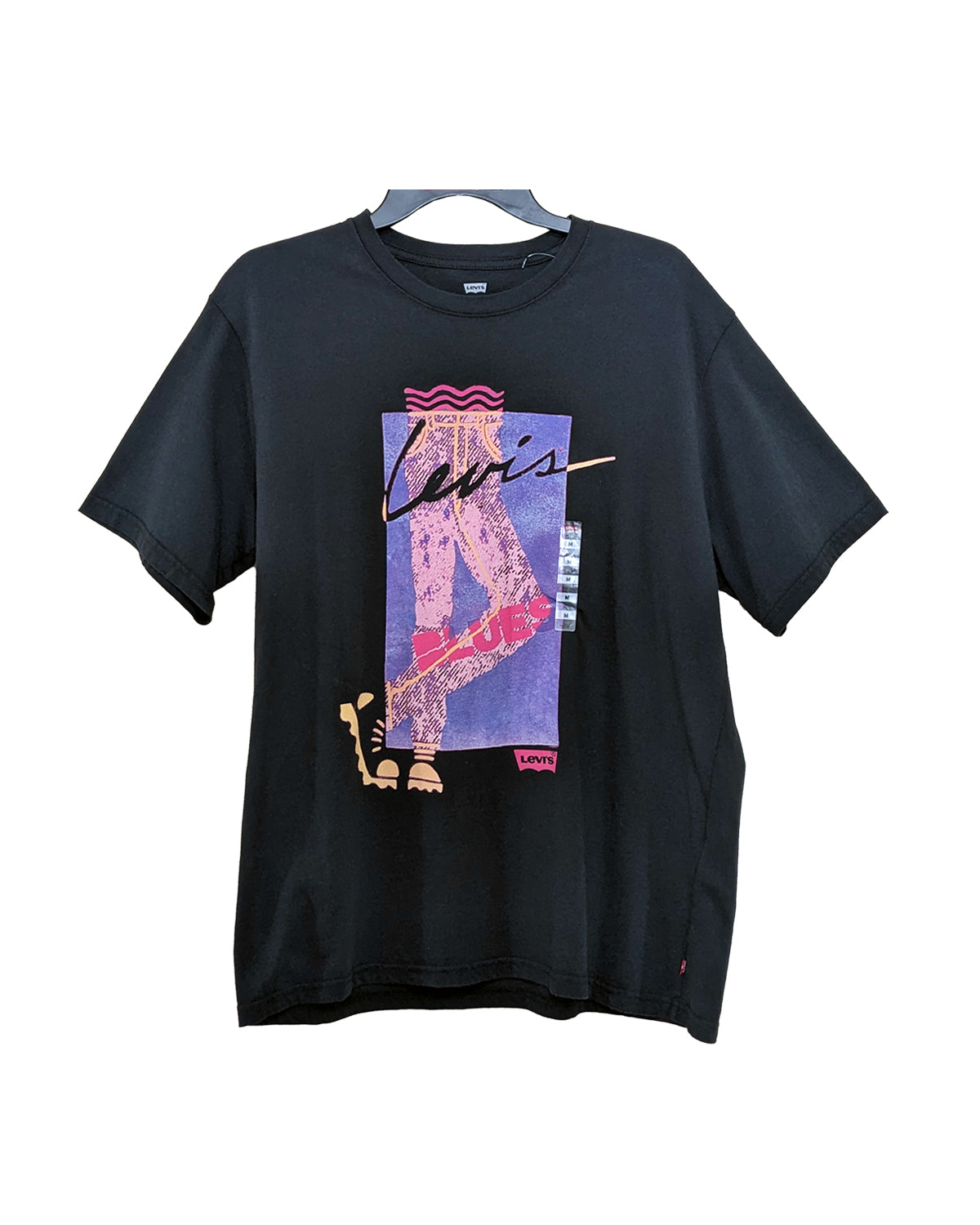 LEVI'S RELAX BLACK GRAPHIC TEE