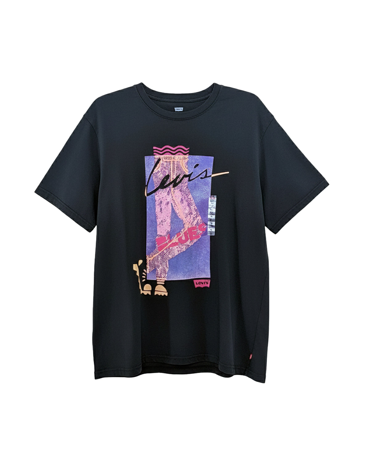 LEVI'S RELAX BLACK GRAPHIC TEE
