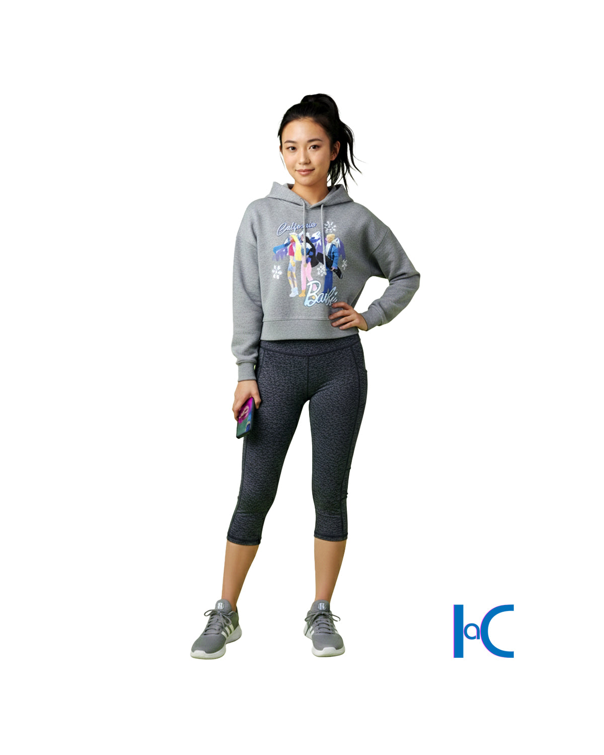 TEEN'S BARBIE LONG SLEVEE HOODIE