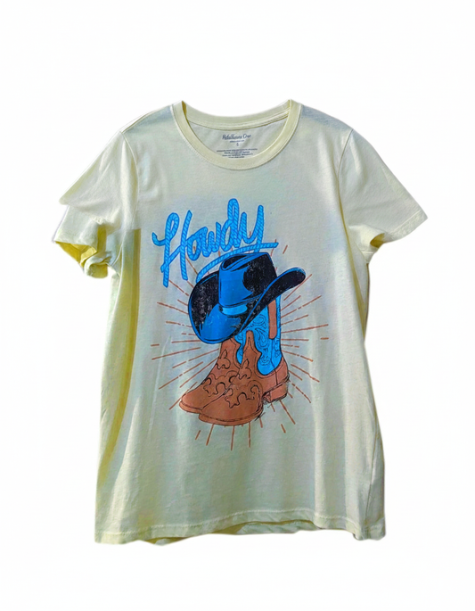 HOWDY WOMEN'S  GRAPHIC T-SHIRT
