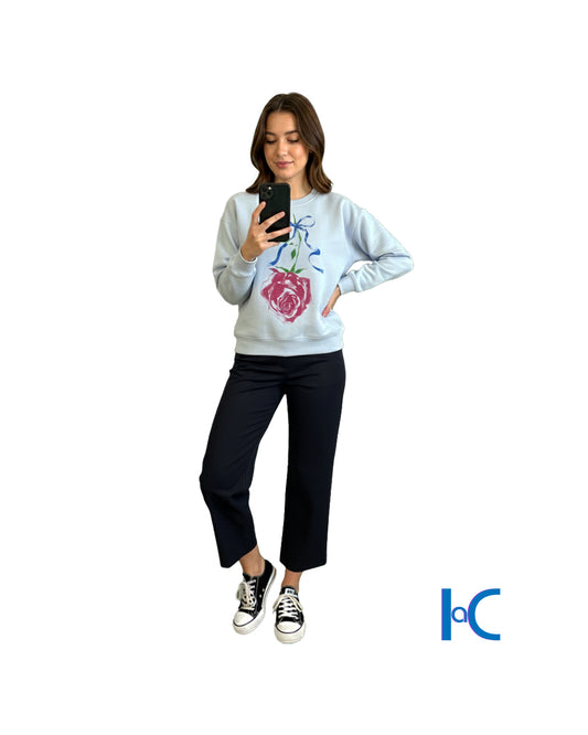 WOMEN'S BLUE OPAL TREND FLEECE