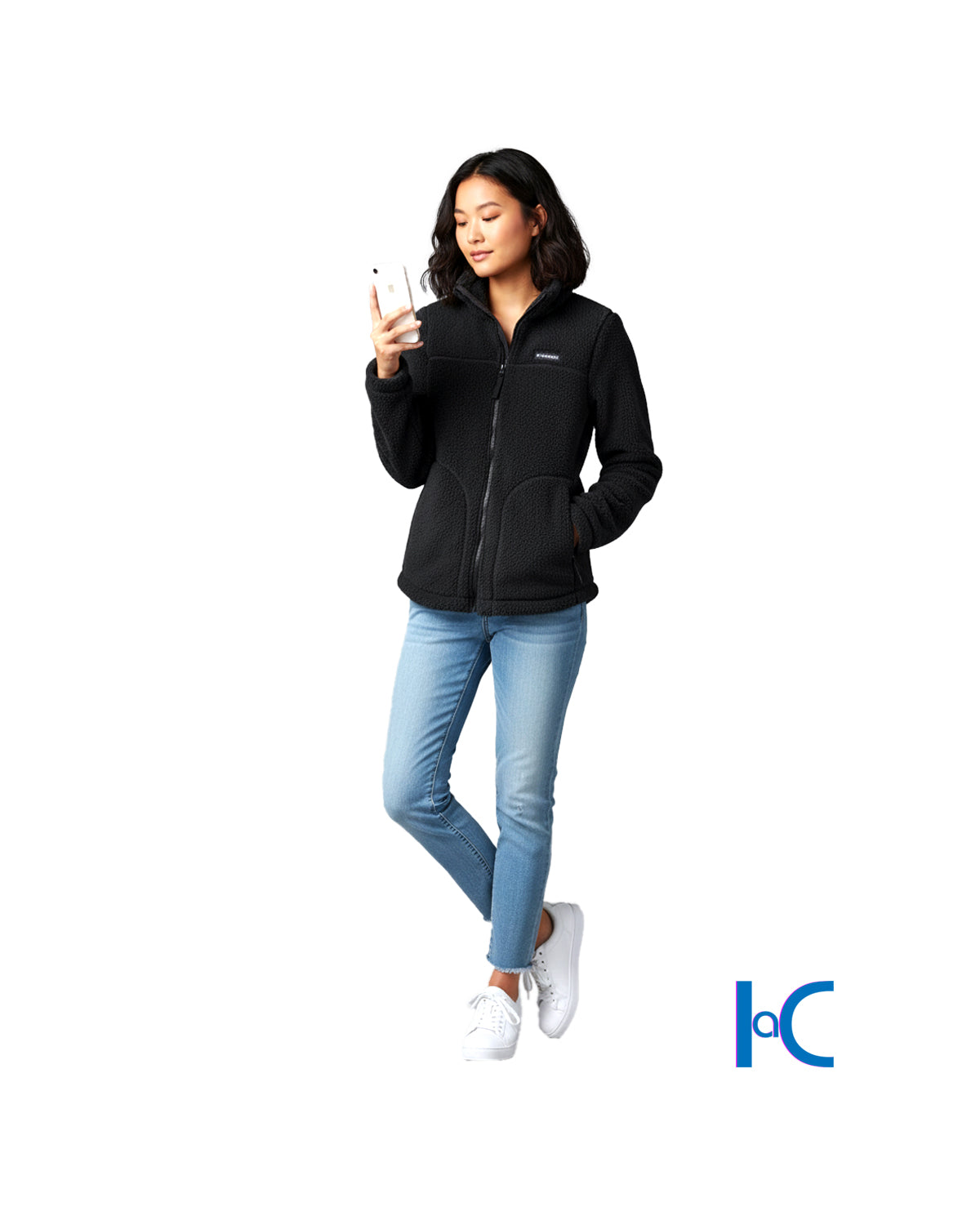 WOMEN'S FULL ZIP FLEECE JACKET