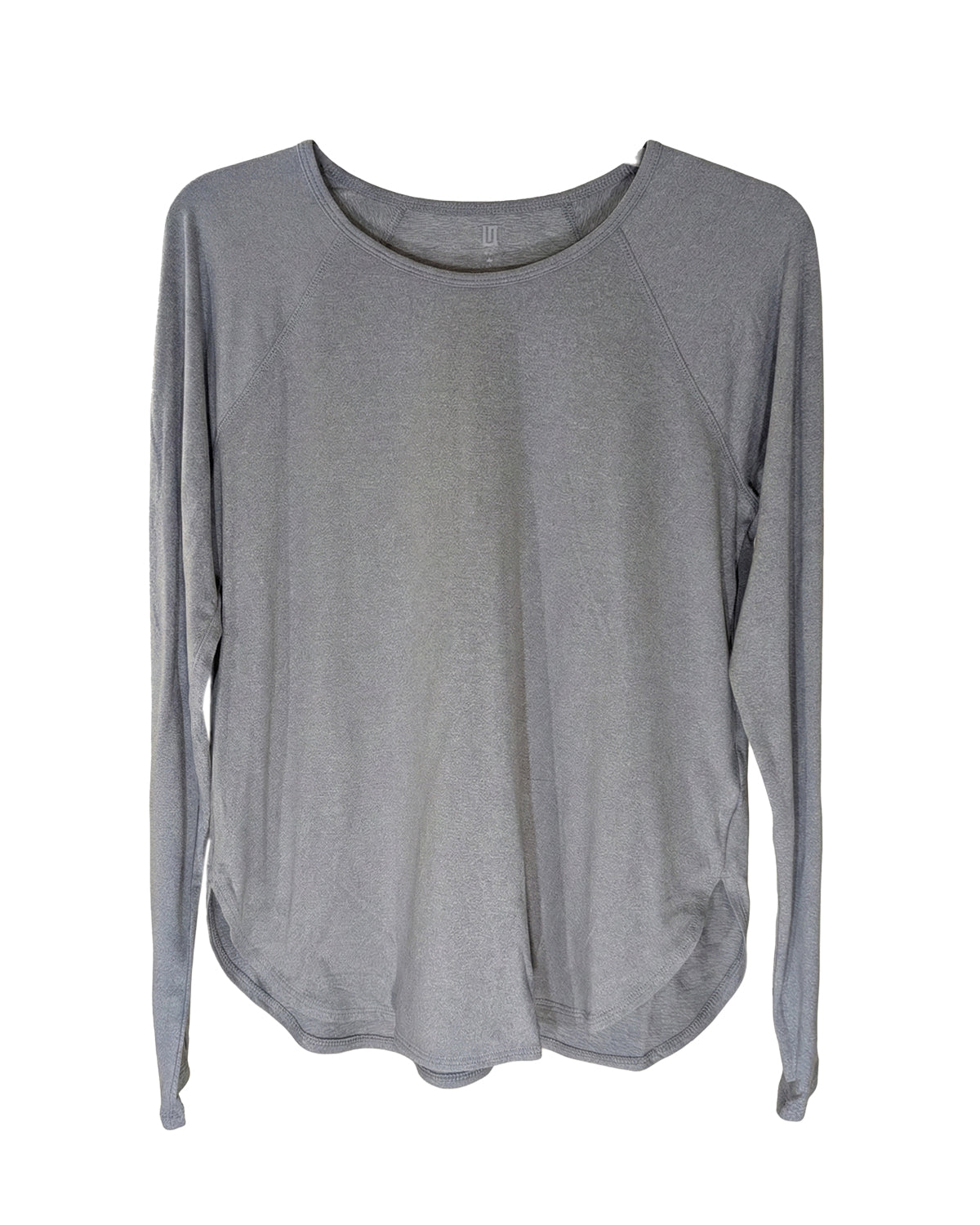 HEATHERED PERFORMANCE LONG-SLEEVE TEE