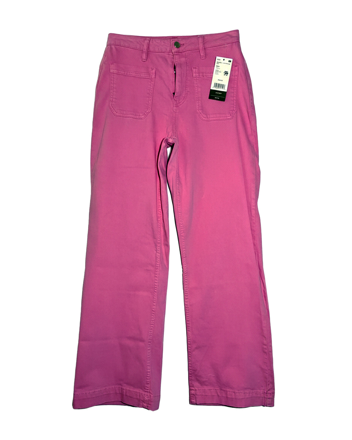 CORE POCKET HIGH-RISE WIDE LEG DENIM