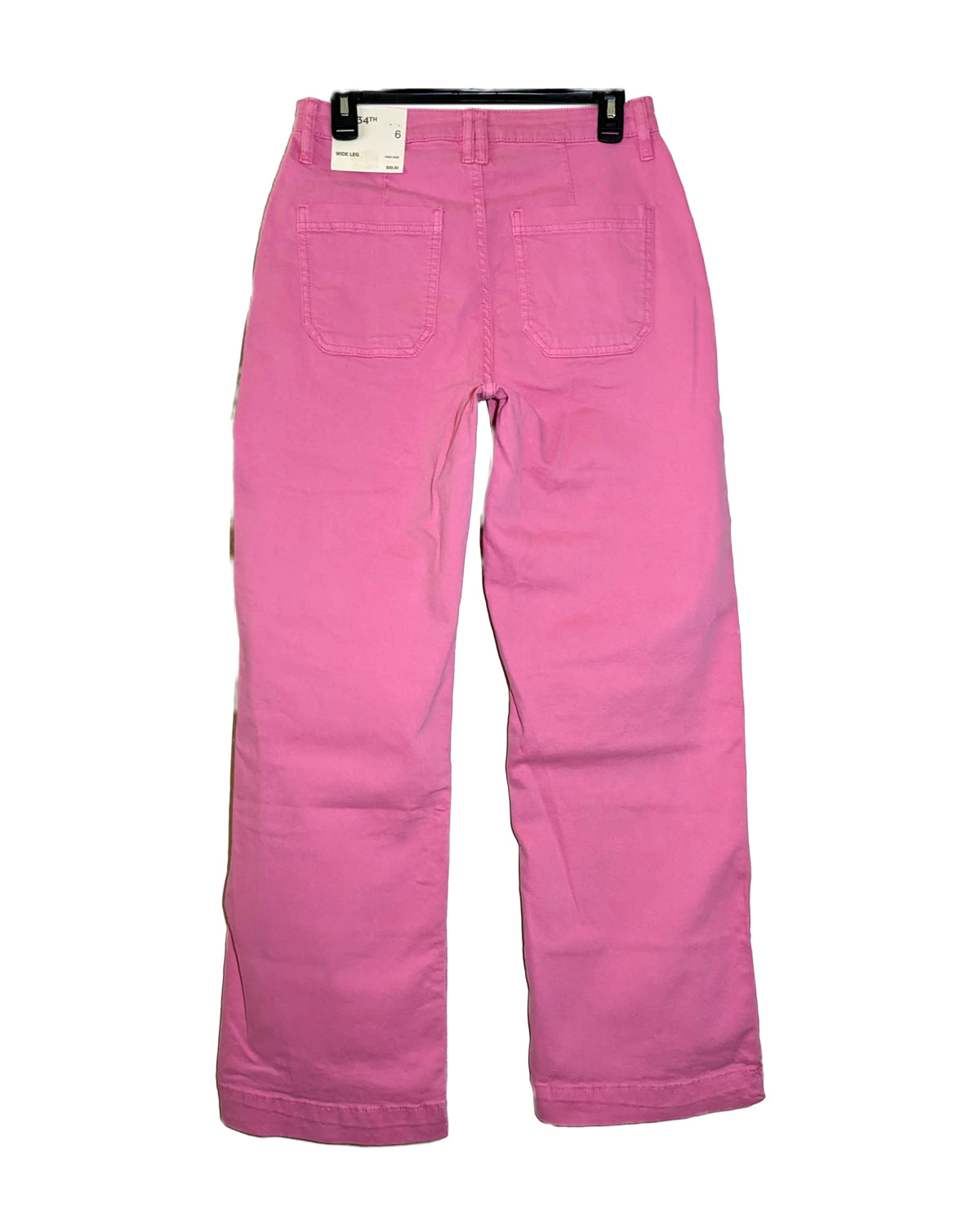 CORE POCKET HIGH-RISE WIDE LEG DENIM