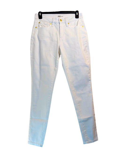 WOMEN'S BRIGHT WHITE SKINNY JEANS