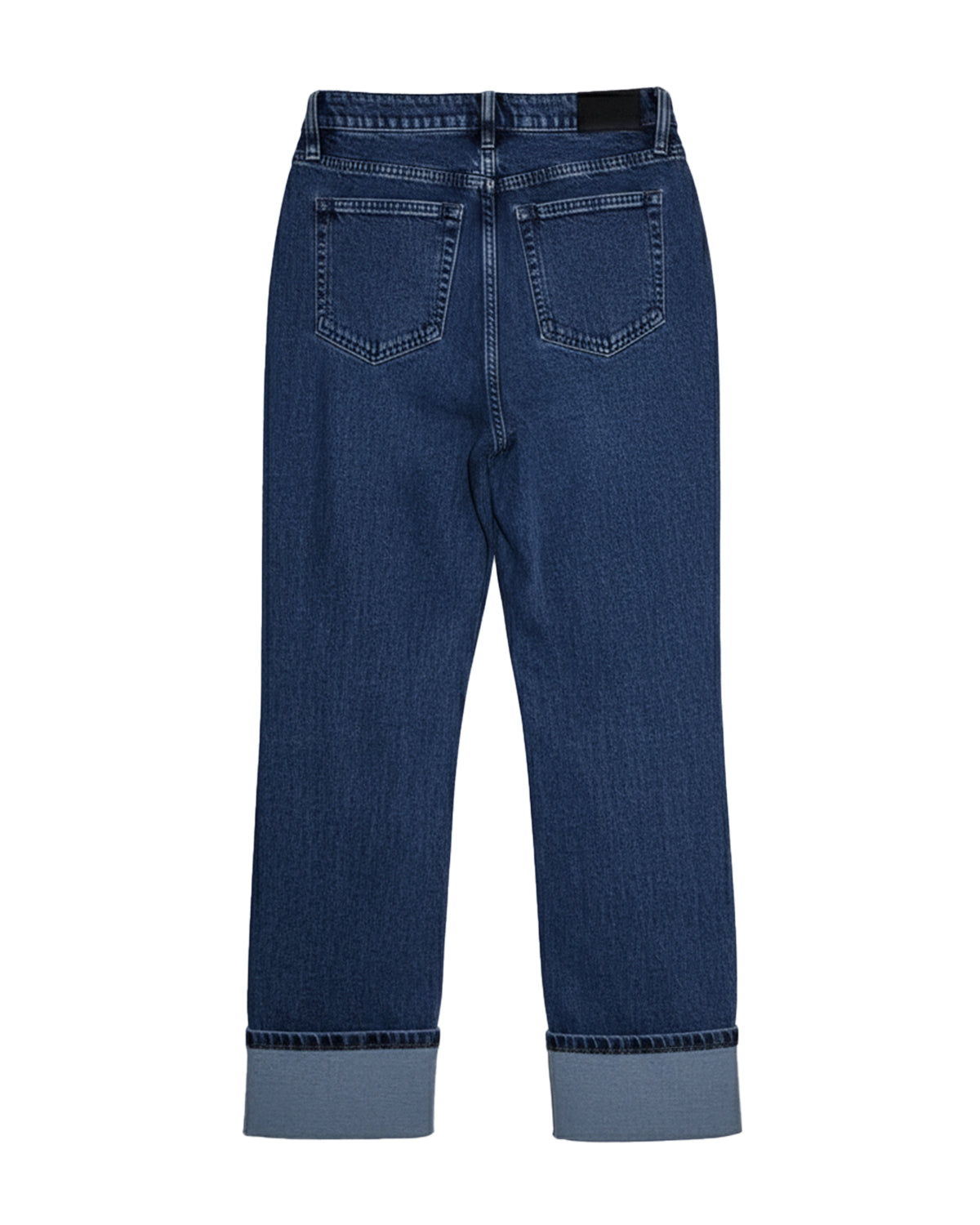 WOMEN'S STRAIGTH LEG CUFF DENIM