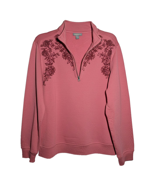 EMBROIDERED PULL-OVER SWEATER