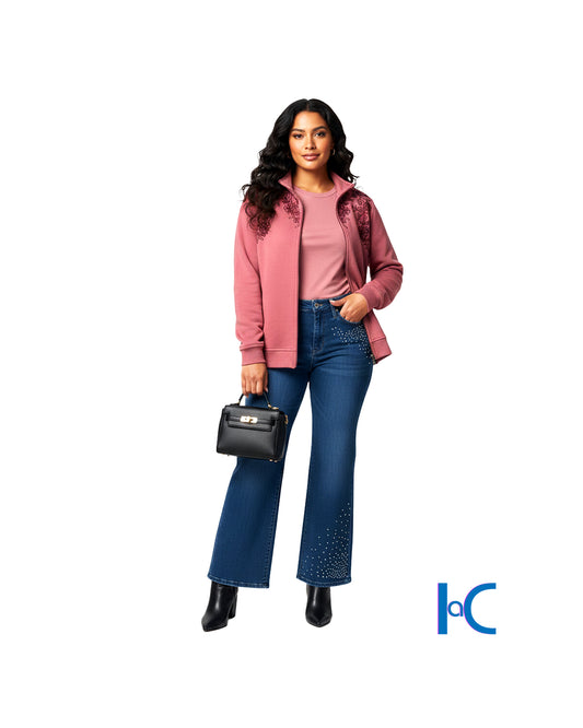 EMBROIDERED PULL-OVER SWEATER