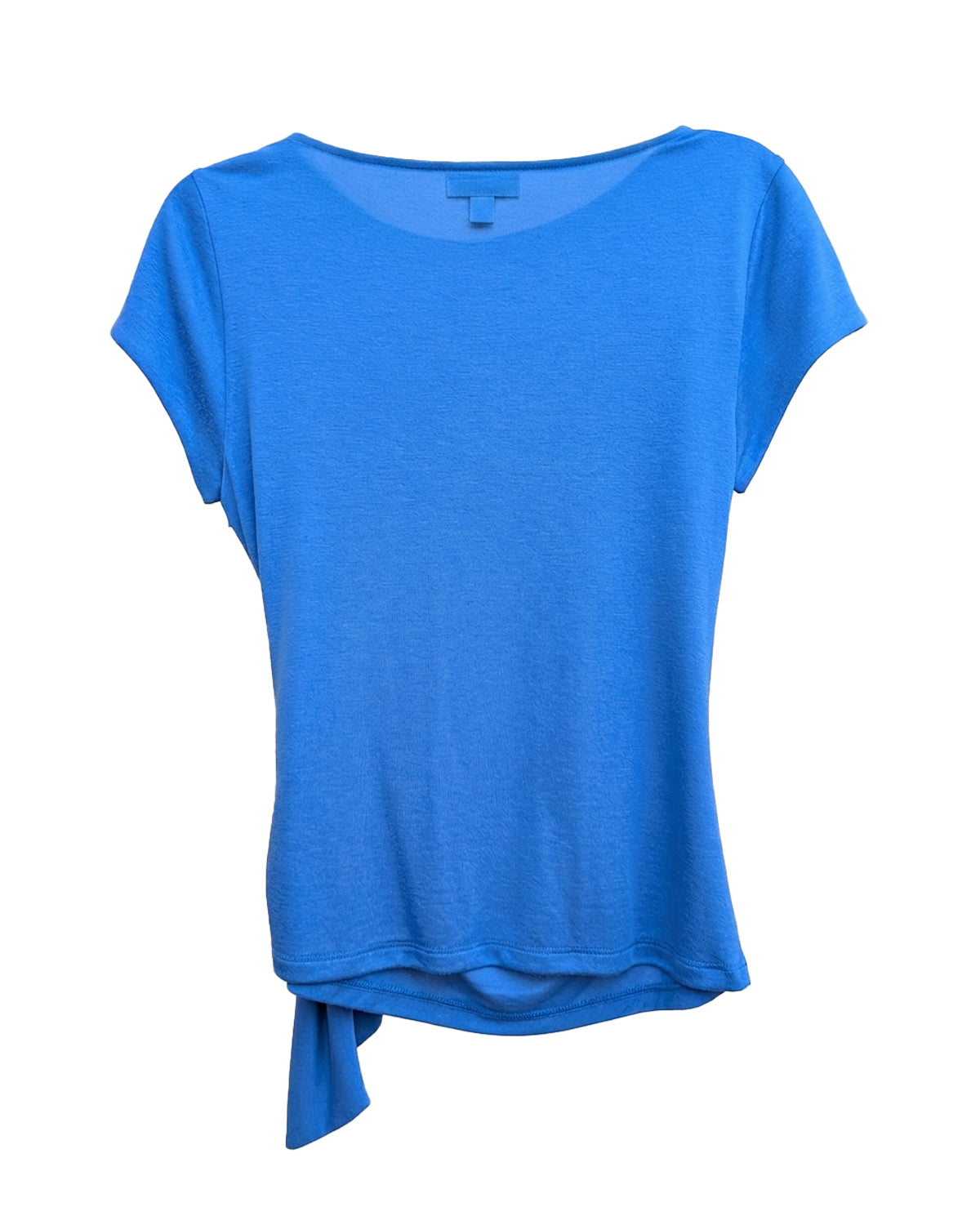 ON-34th SIDE-TIE SHORT SLEEVE KNIT TOP