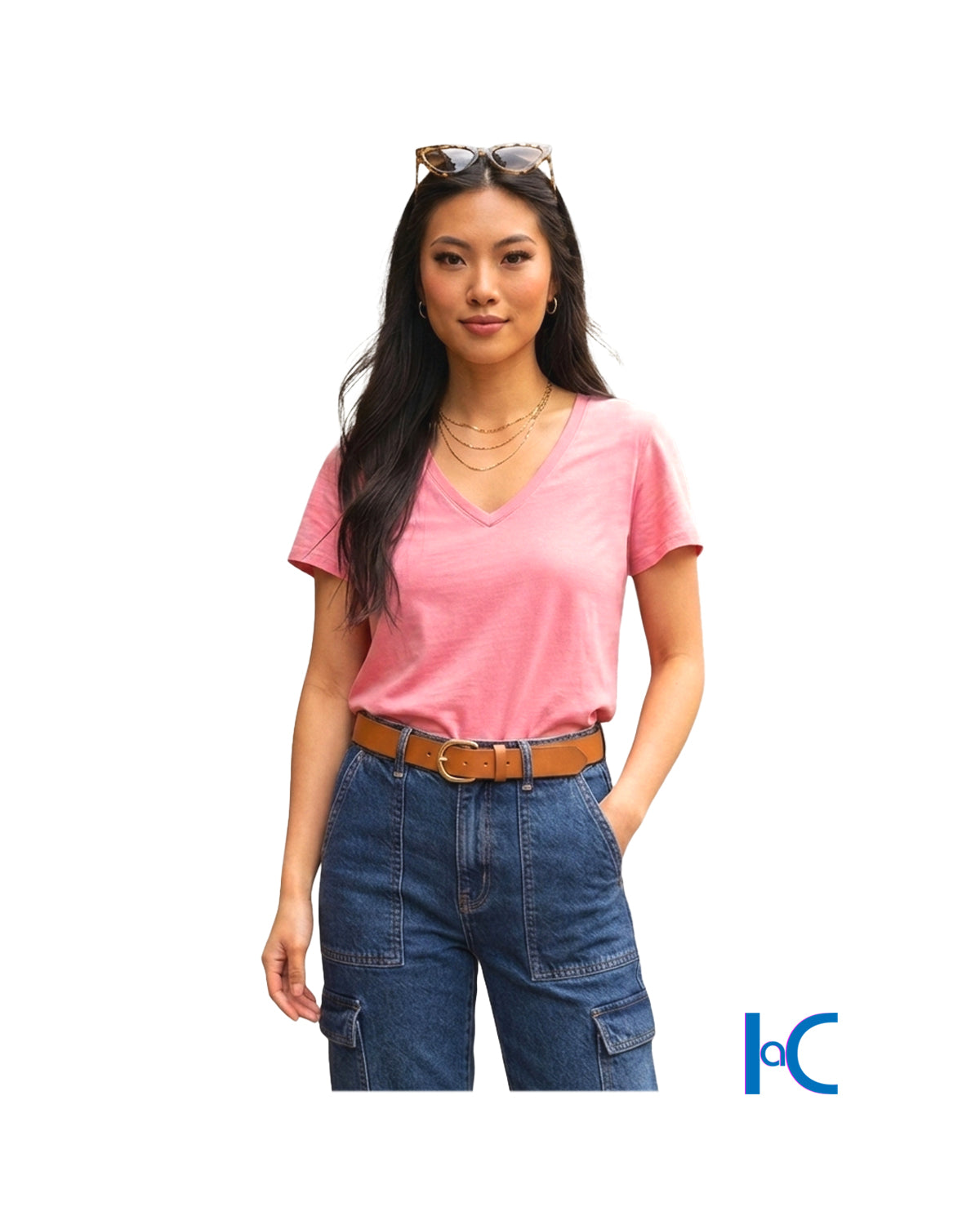 CHARTER CLUB WOMEN'S INTIMATES V-NECK TEE
