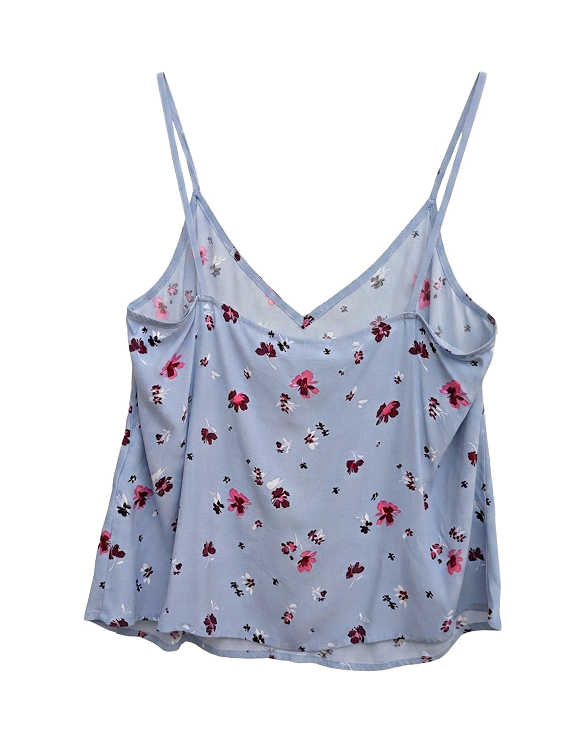PERIWINKLE FLORAL CAMISOLE TOP
