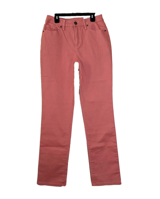 SLIMMING POCKET STRAIGHT PANTS