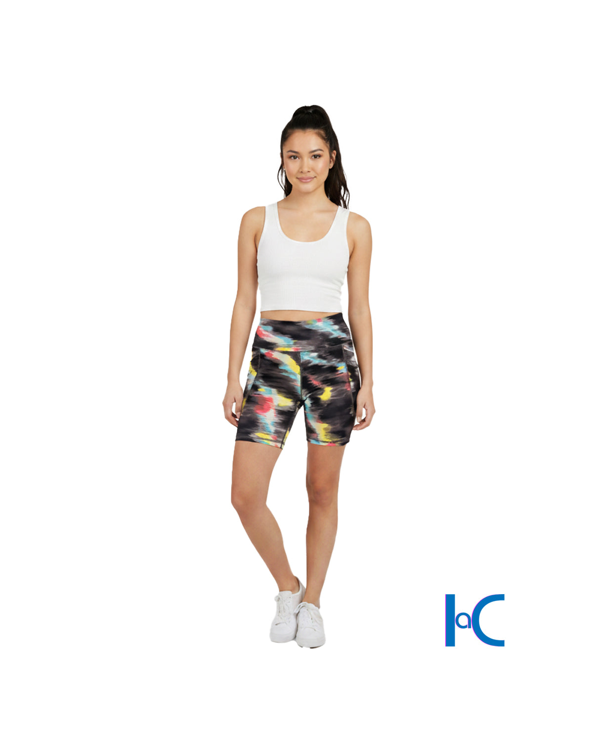 WOMEN'S HIGH RISE BIKE SHORT