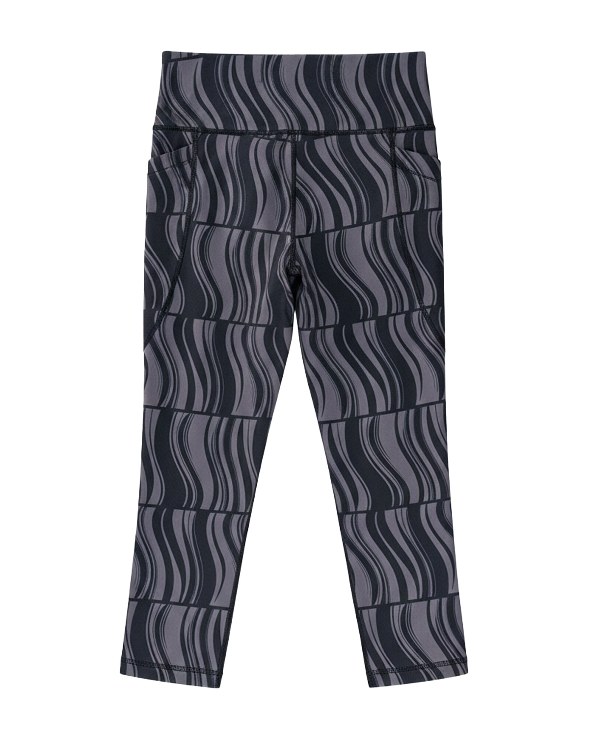 PRINTED CROP COMPRESSION LEGGINGS