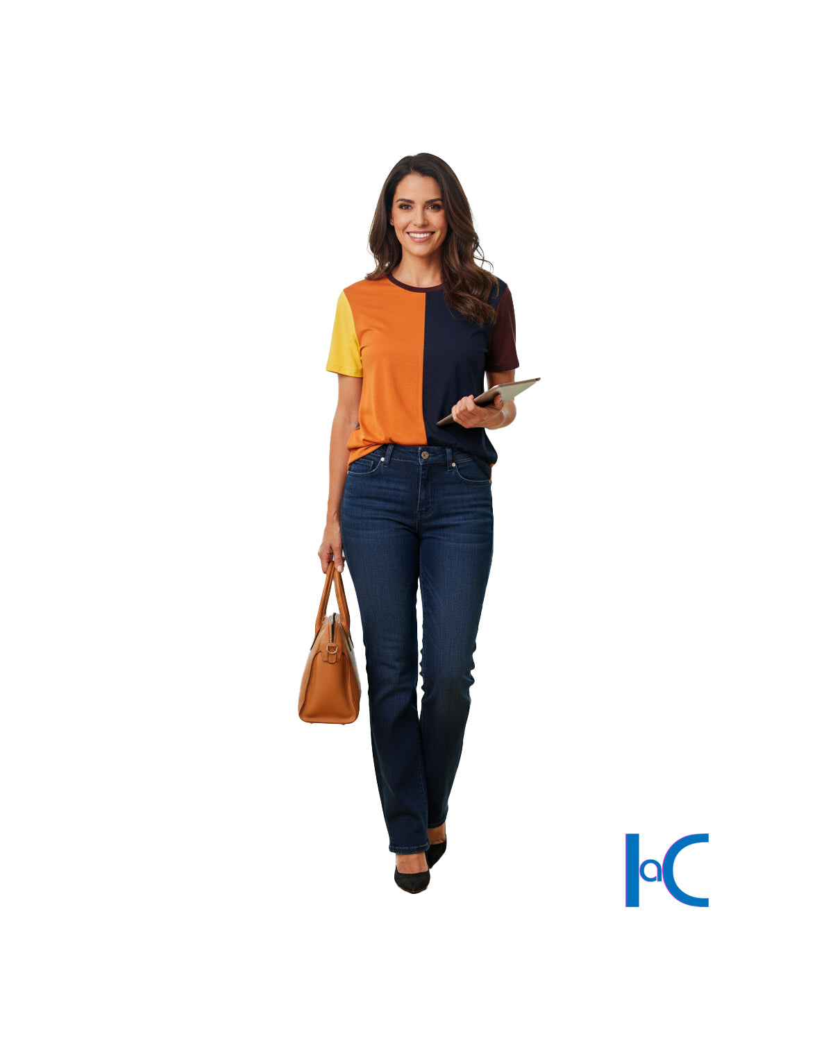 SLIMMING POCKET CURVY BLUE JEAN