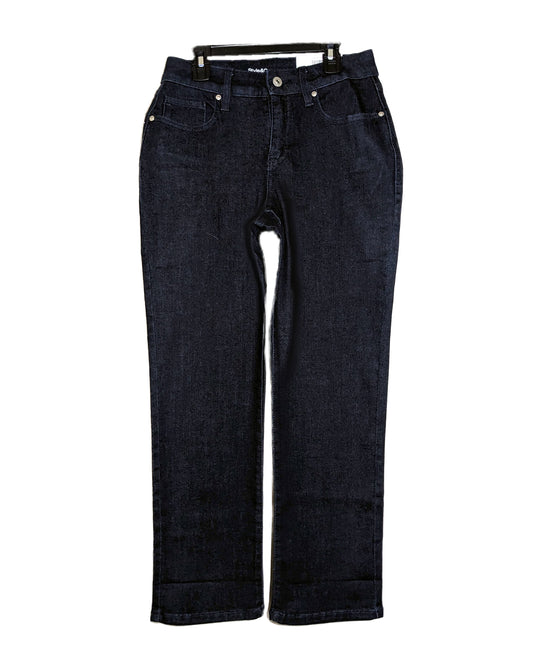CURVY SLIMMING POCKET BLUE JEAN
