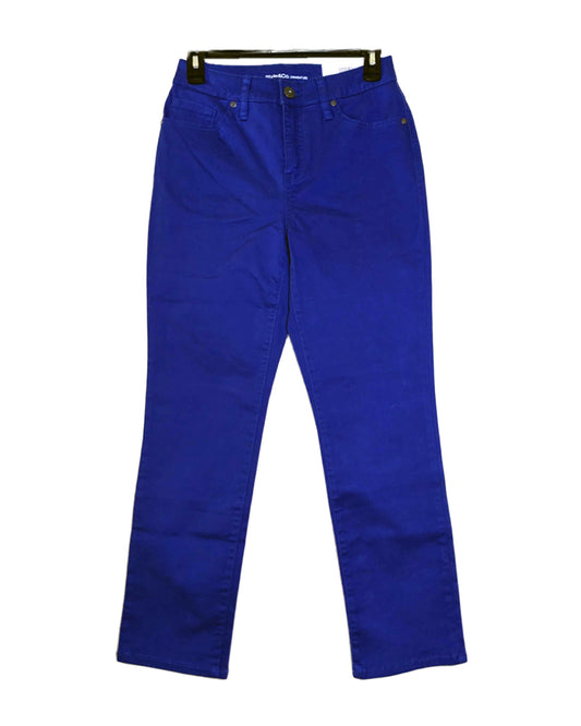 JAZZY BLUE STRAIGHT LEG PANTS