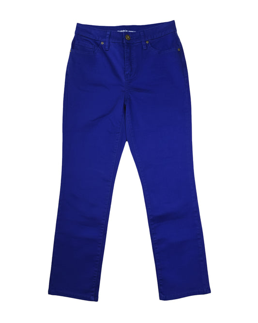 JAZZY BLUE STRAIGHT LEG PANTS