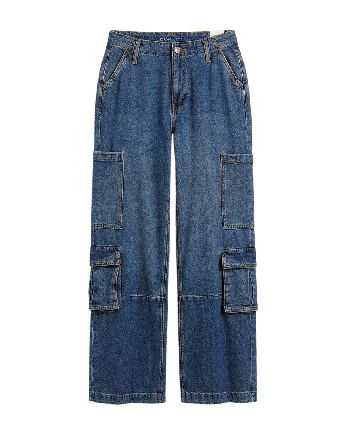 URBAN UTILITY WIDE-LEG CARGO JEANS