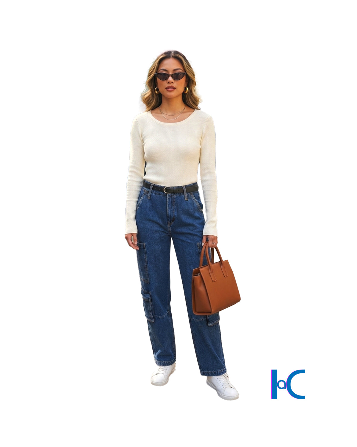 URBAN UTILITY WIDE-LEG CARGO JEANS