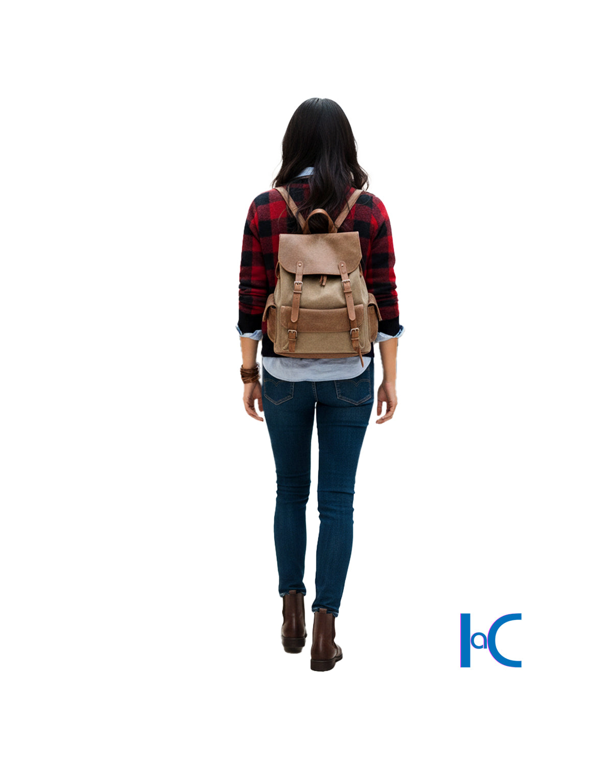 WOMEN'S CLASSIC RUSTIC PLAID SWEATER