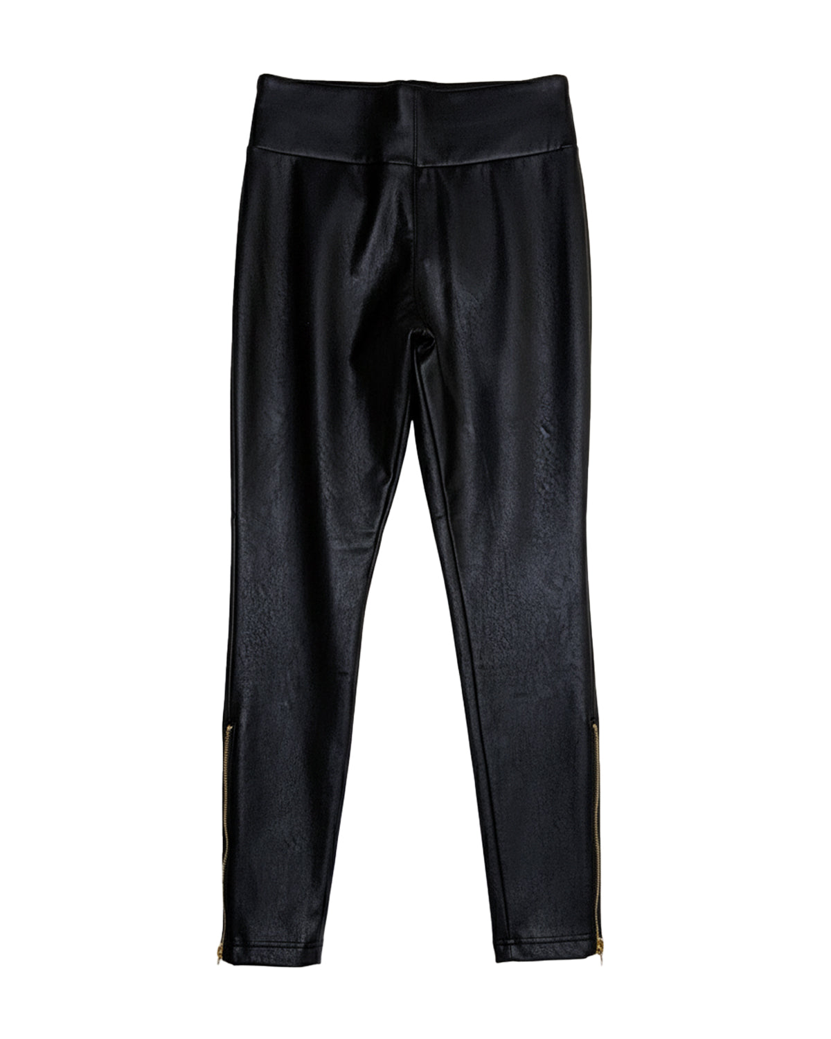 EOMEN'S FAUX-LEATHER SKINNY PANTS